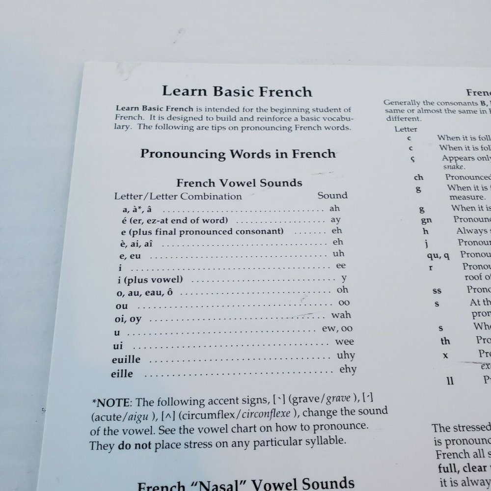 GeoSafari Learning Basic French pack - Picture 6 of 12